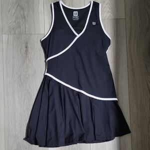 EleVen by Venus Williams Black and White Mini Dress